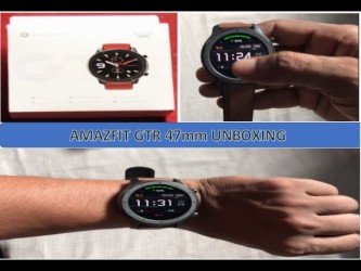 Best Looking Smart Watch Under Rs 6000. Amazfit GTR 47mm Unboxing