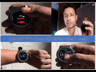 Amazfit GTR 47mm Leather strap Review